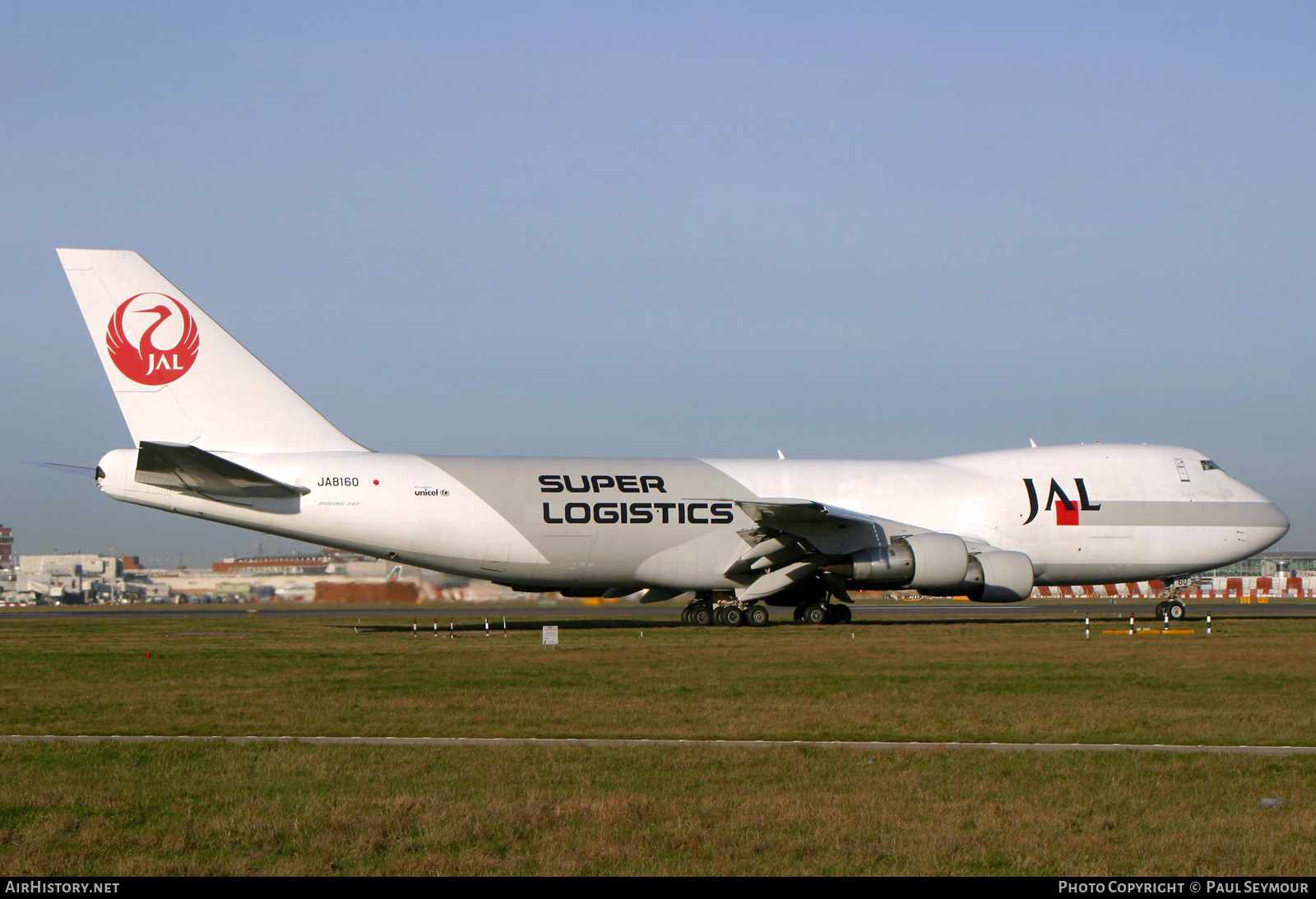 Aircraft Photo of JA8160 | Boeing 747-221F/SCD | Japan Airlines - JAL Super Logistics | AirHistory.net #484148