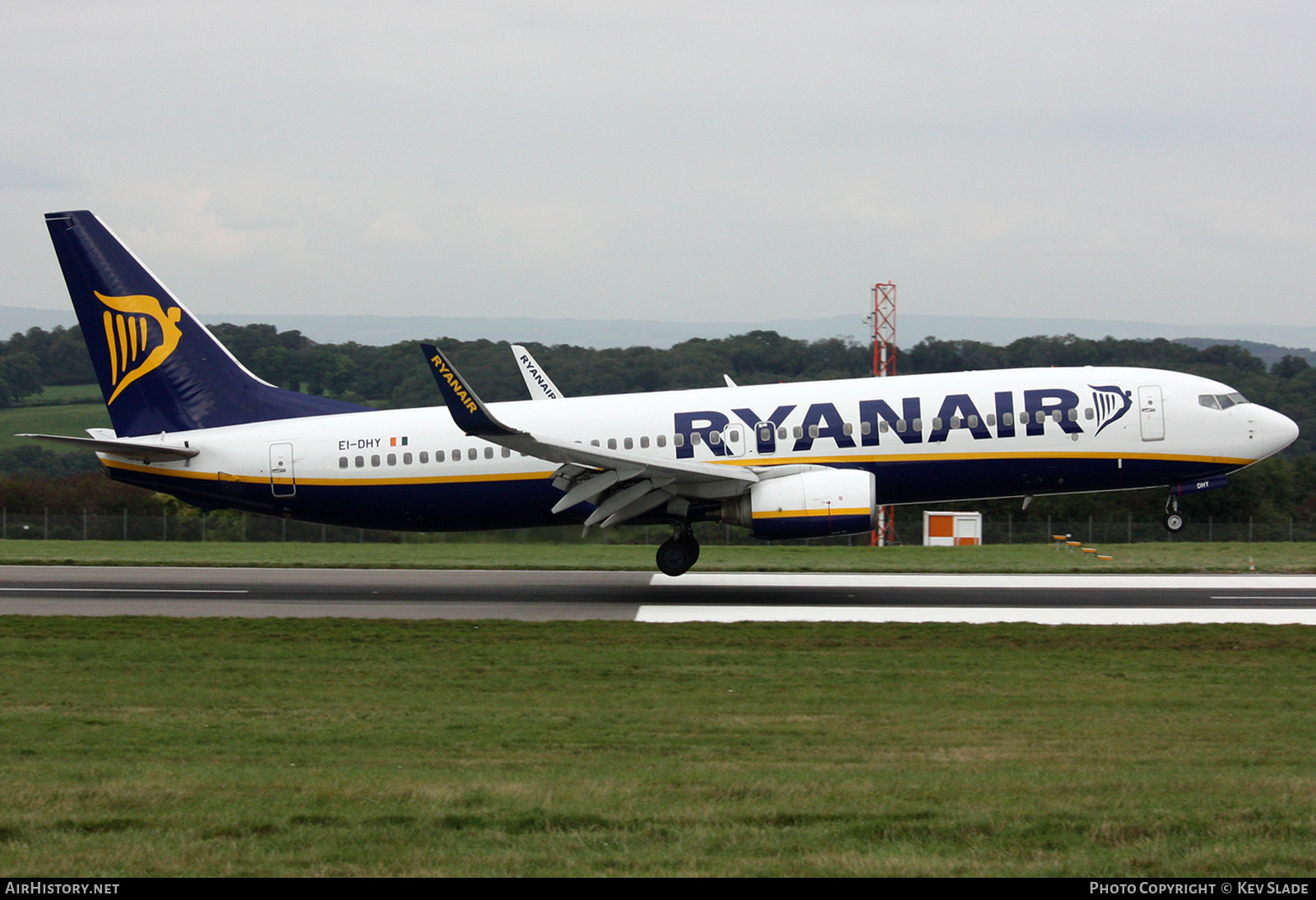 Aircraft Photo of EI-DHY | Boeing 737-8AS | Ryanair | AirHistory.net #484175