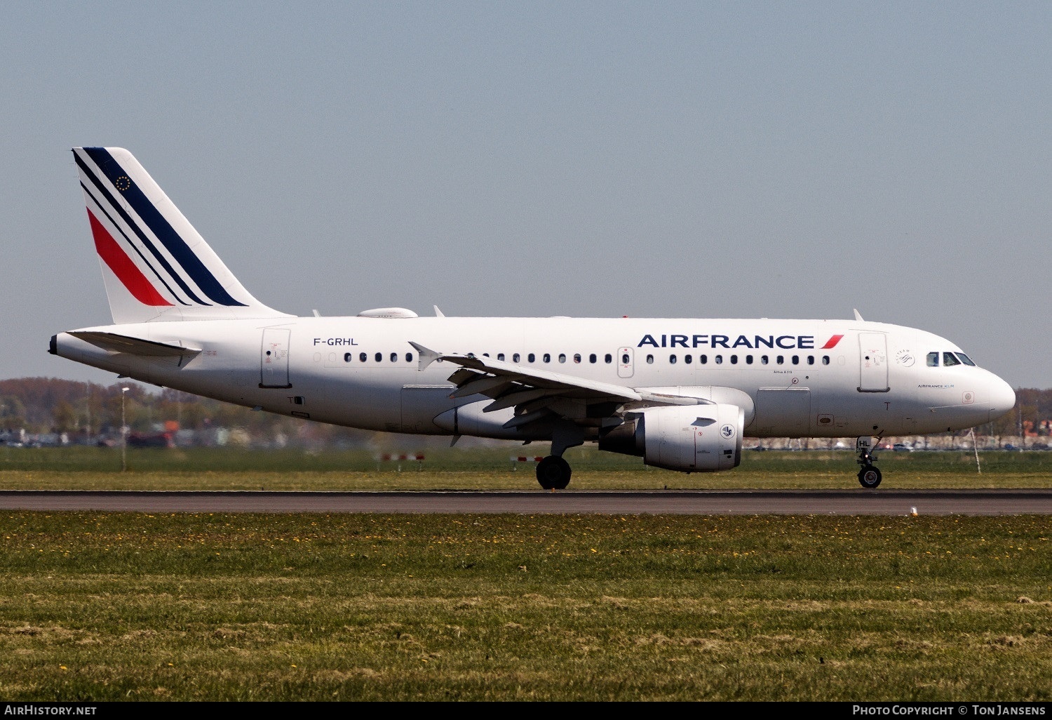 Aircraft Photo of F-GRHL | Airbus A319-111 | Air France | AirHistory.net #484176