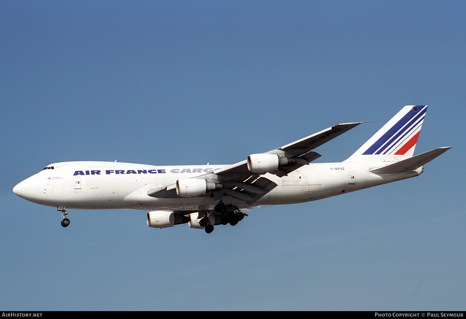 Aircraft Photo of F-BPVZ | Boeing 747-228F/SCD | Air France Cargo | AirHistory.net #484209