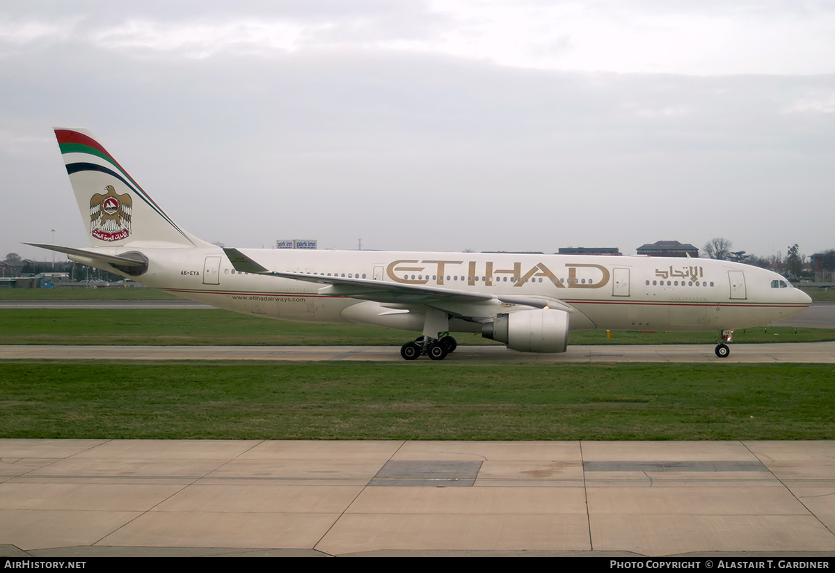 Aircraft Photo of A6-EYA | Airbus A330-223 | Etihad Airways | AirHistory.net #484241