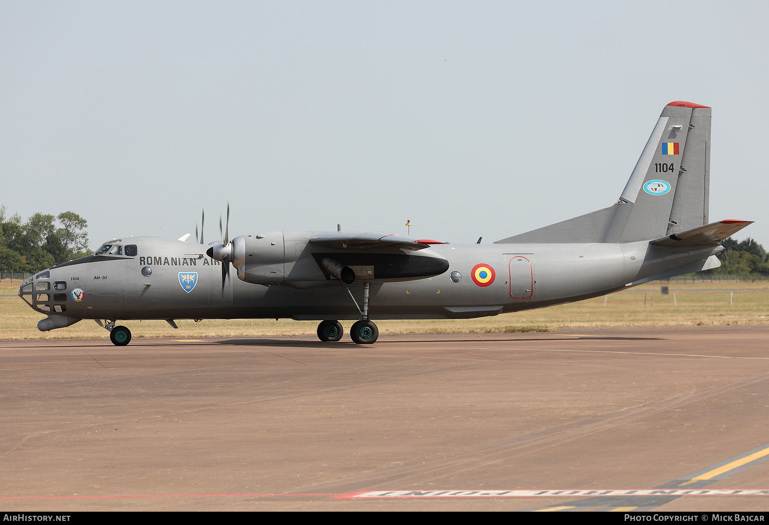 Aircraft Photo of 1104 | Antonov An-30 | Romania - Air Force | AirHistory.net #484244