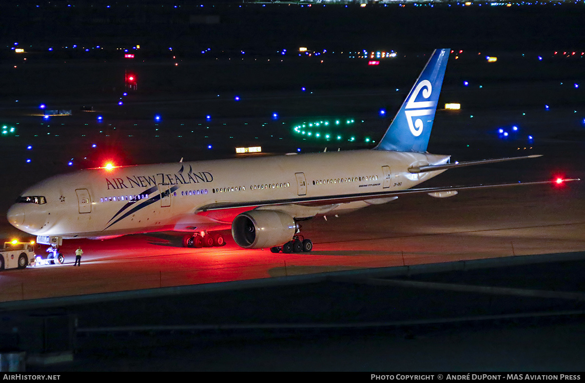 Aircraft Photo of ZK-OKD | Boeing 777-219/ER | Air New Zealand | AirHistory.net #484272