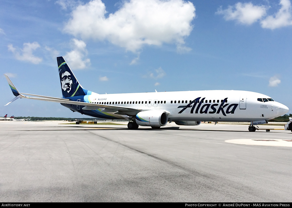 Aircraft Photo of N533AS | Boeing 737-890 | Alaska Airlines | AirHistory.net #484276