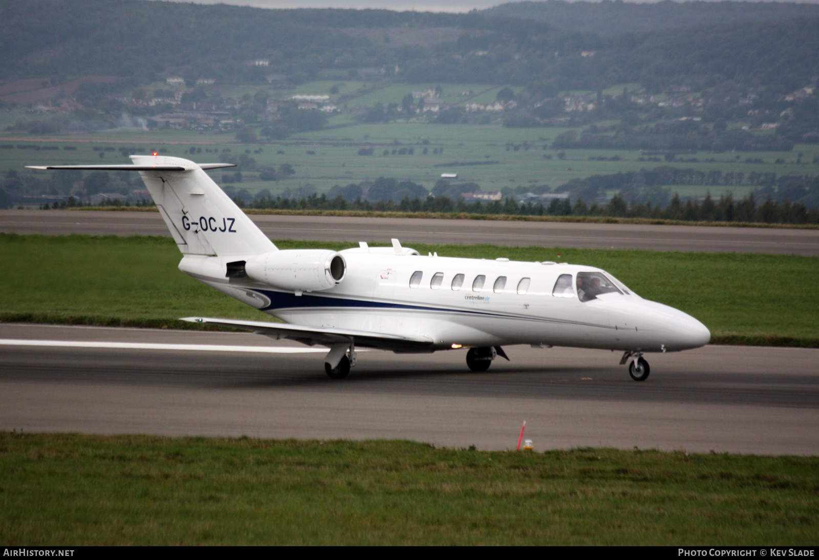 Aircraft Photo of G-OCJZ | Cessna 525A CitationJet CJ2 | Centreline Air | AirHistory.net #484284