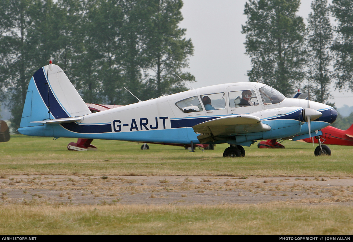 Aircraft Photo of G-ARJT | Piper PA-23-160 Apache G | AirHistory.net #484285