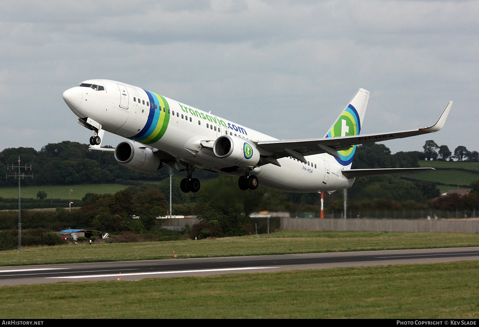 Aircraft Photo of PH-HSA | Boeing 737-8K2 | Transavia | AirHistory.net #484294