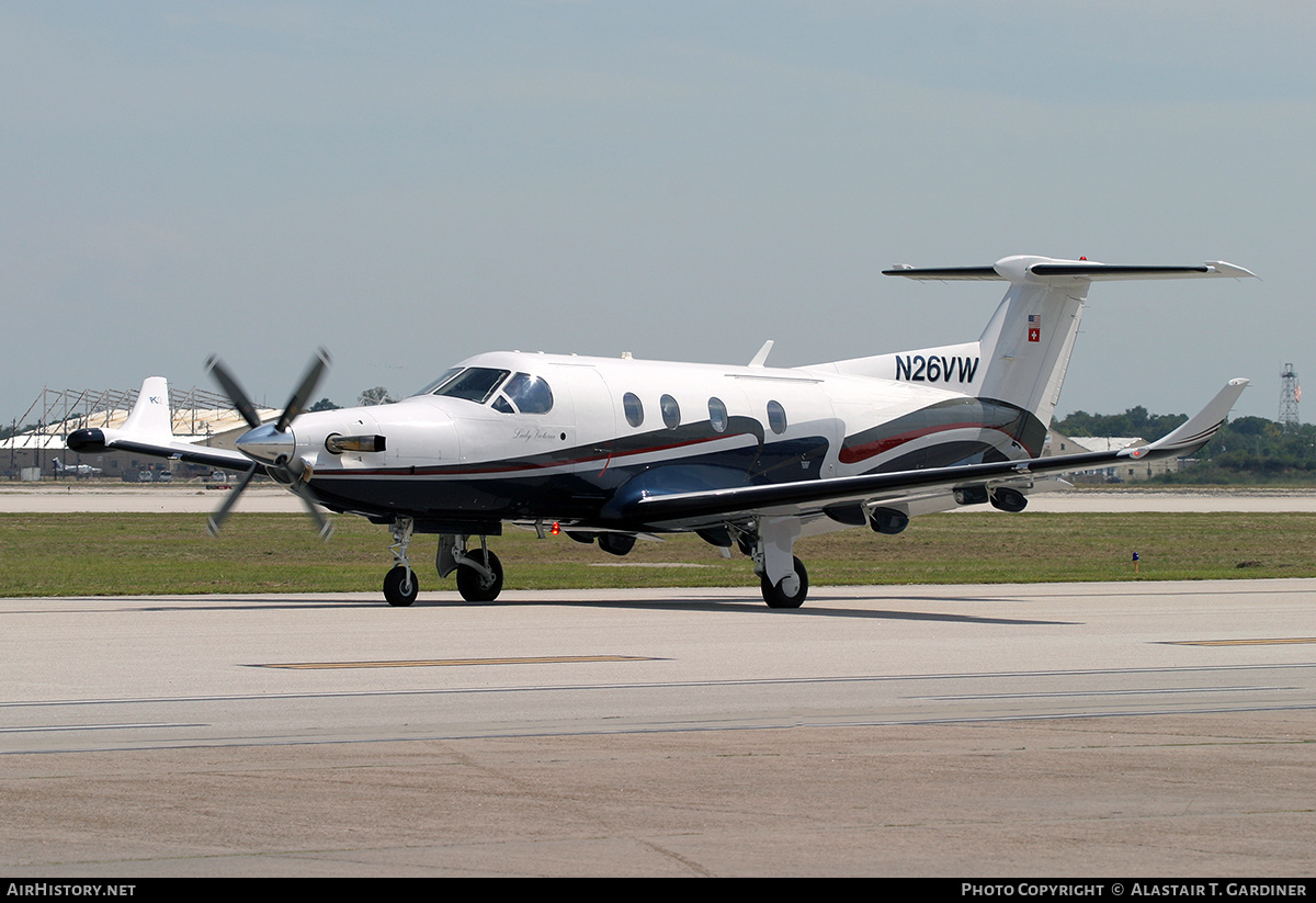 Aircraft Photo of N26VW | Pilatus PC-12/45 | AirHistory.net #484299