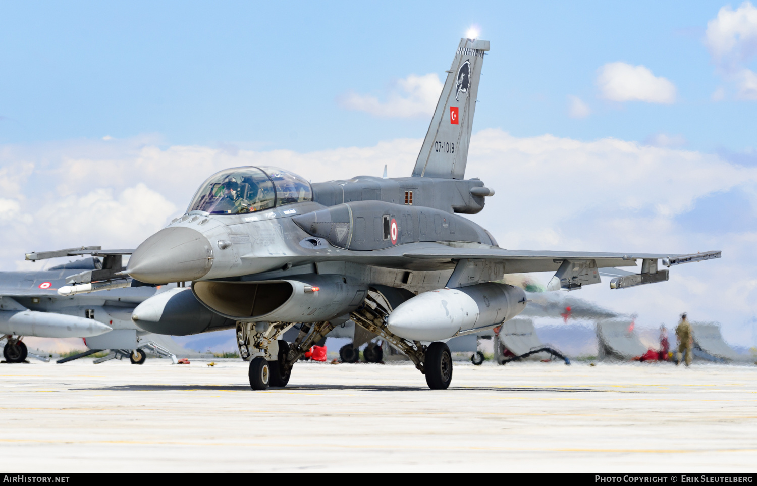 Aircraft Photo of 07-1019 | Lockheed Martin F-16D Fighting Falcon | Turkey - Air Force | AirHistory.net #484302