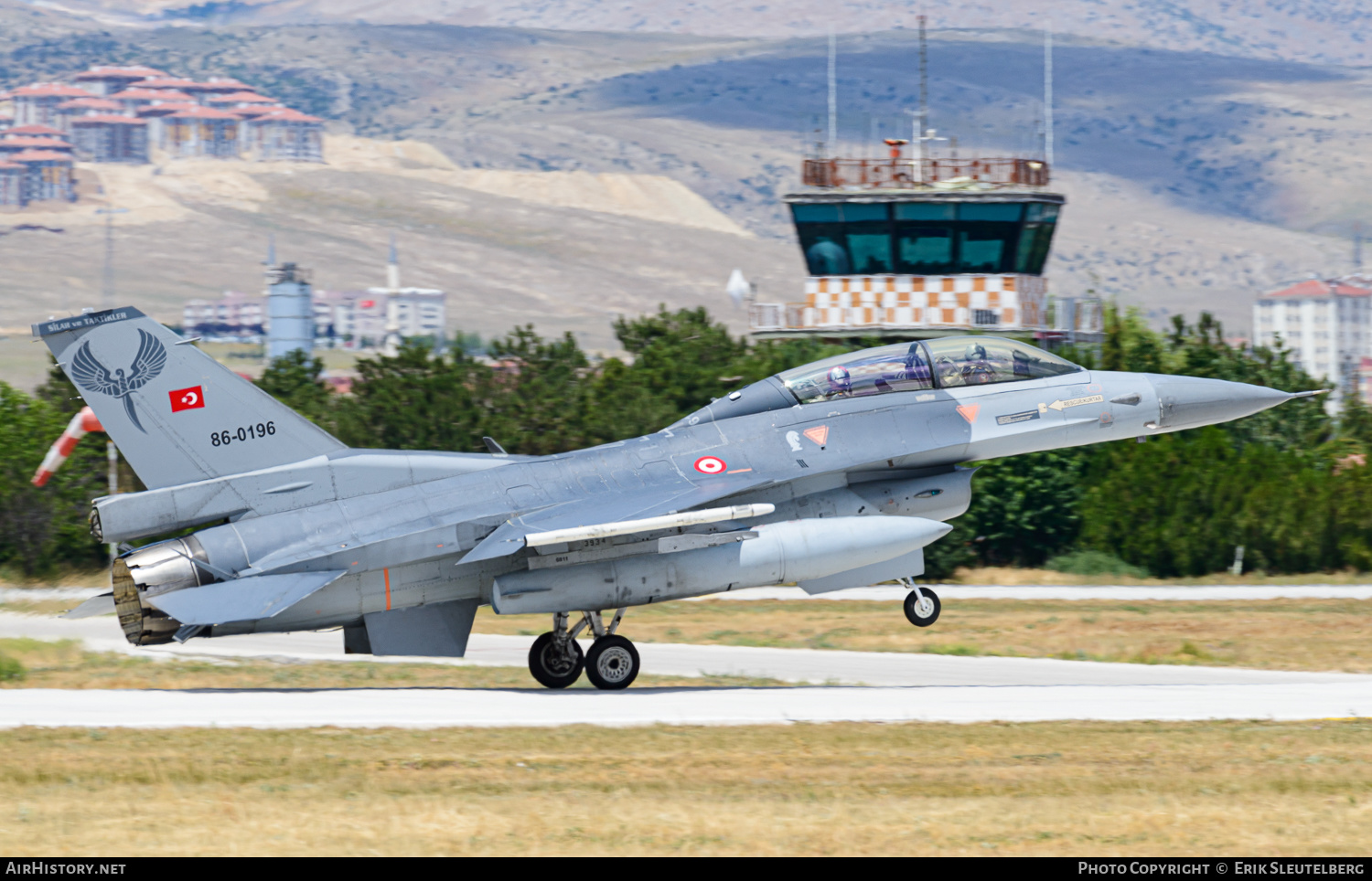 Aircraft Photo of 86-0196 | General Dynamics F-16D Fighting Falcon | Turkey - Air Force | AirHistory.net #484303
