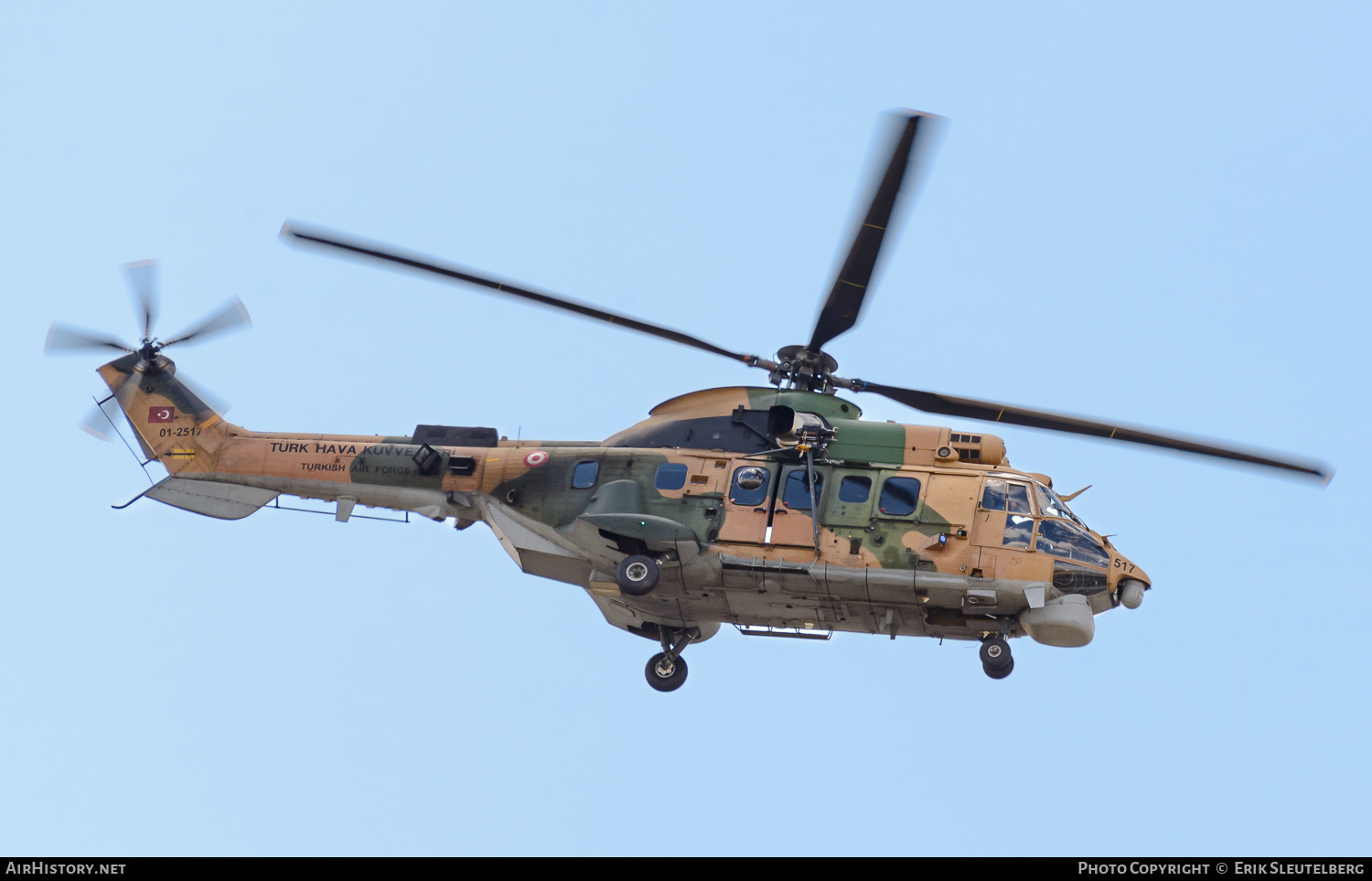 Aircraft Photo of 01-2517 | Eurocopter AS-532UL Cougar | Turkey - Air Force | AirHistory.net #484304