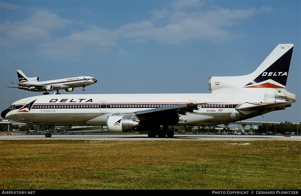 Aircraft Photo of N715DA | Lockheed L-1011-385-1 TriStar 1 | Delta Air Lines | AirHistory.net #484307