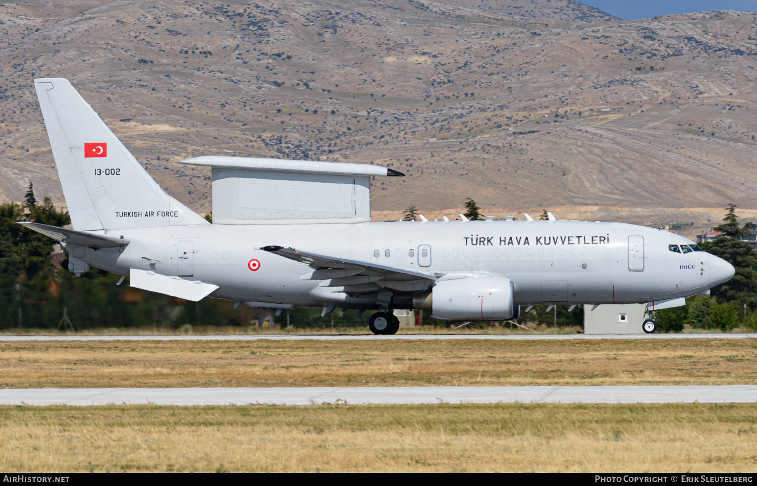 Aircraft Photo of 13-002 | Boeing E-7T Wedgetail | Turkey - Air Force | AirHistory.net #484313