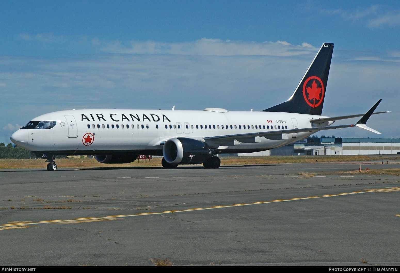 Aircraft Photo of C-GEIV | Boeing 737-8 Max 8 | Air Canada | AirHistory.net #484321