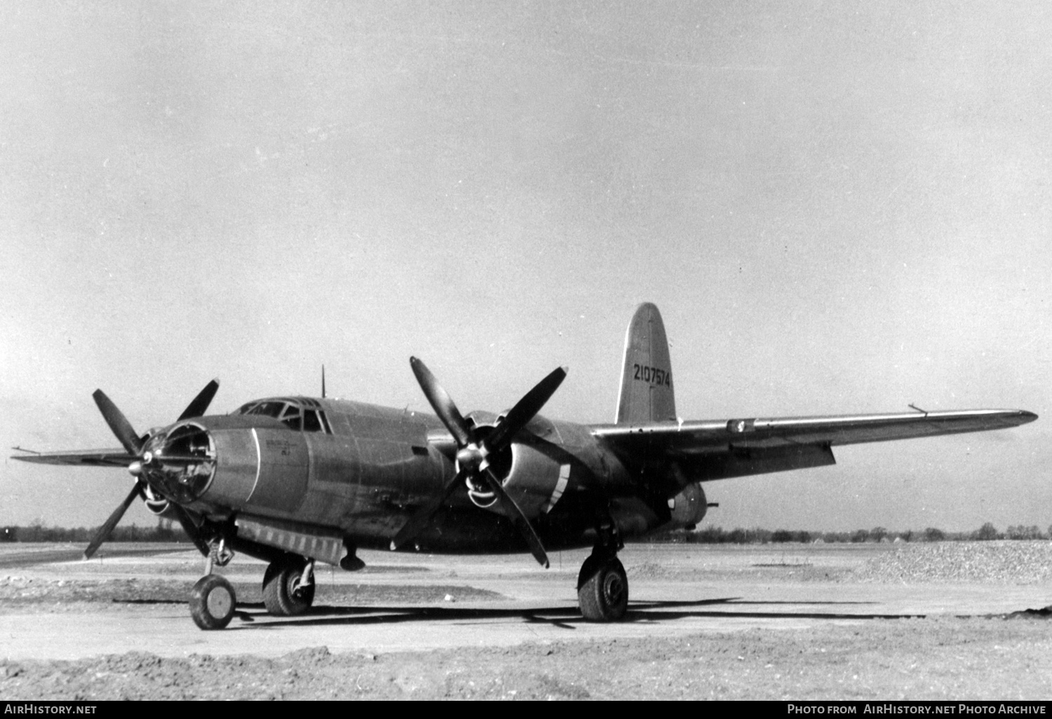 Aircraft Photo of 42-107574 / 2107574 | Martin B-26C Marauder | USA - Air Force | AirHistory.net #484327