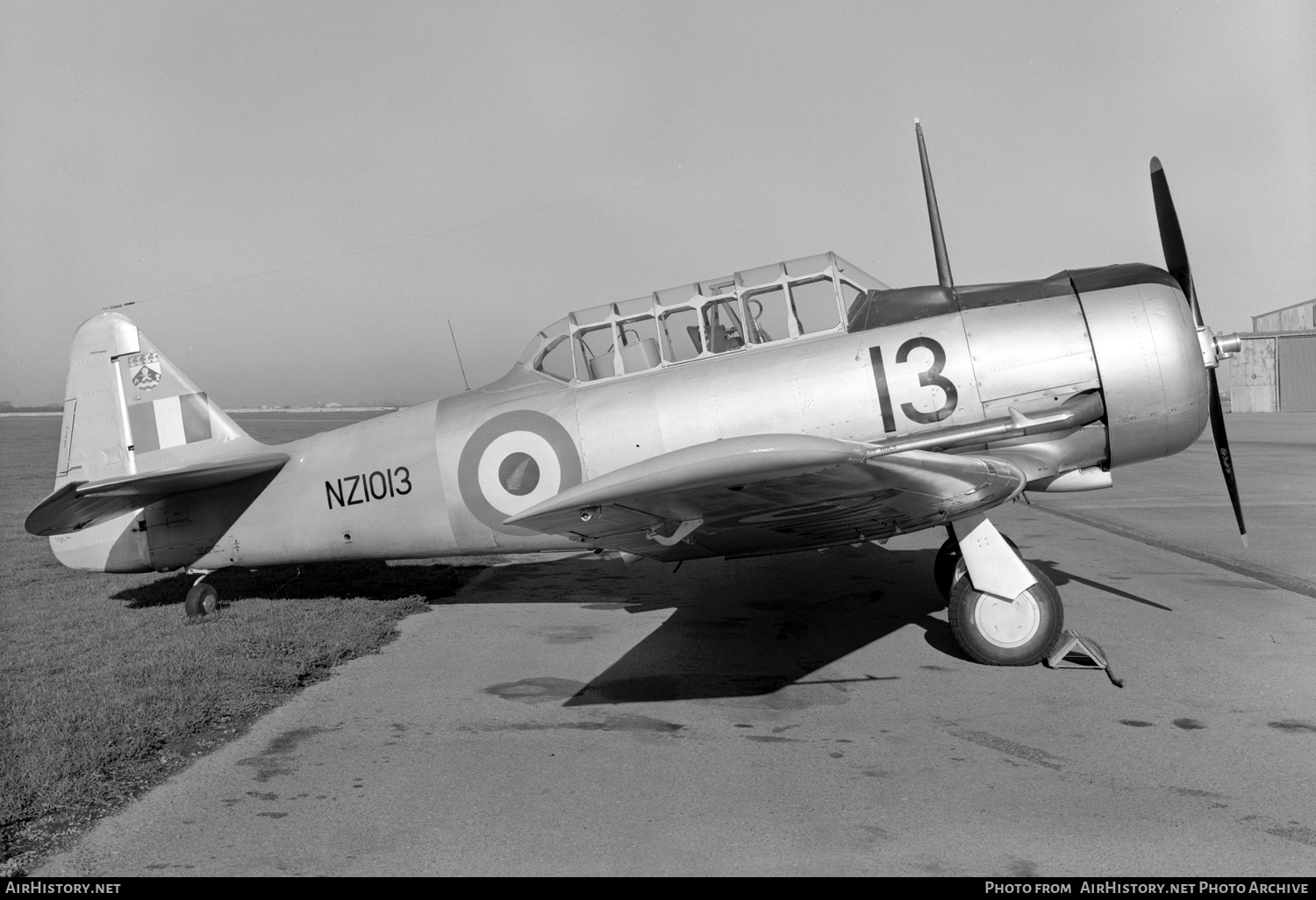 Aircraft Photo of NZ1013 | North American AT-16 Harvard IIA | New Zealand - Air Force | AirHistory.net #484337
