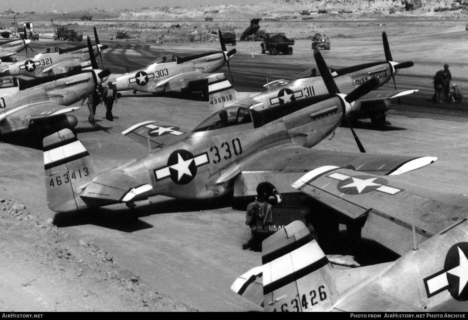Aircraft Photo of 44-63413 / 463413 | North American P-51D Mustang | USA - Air Force | AirHistory.net #484340