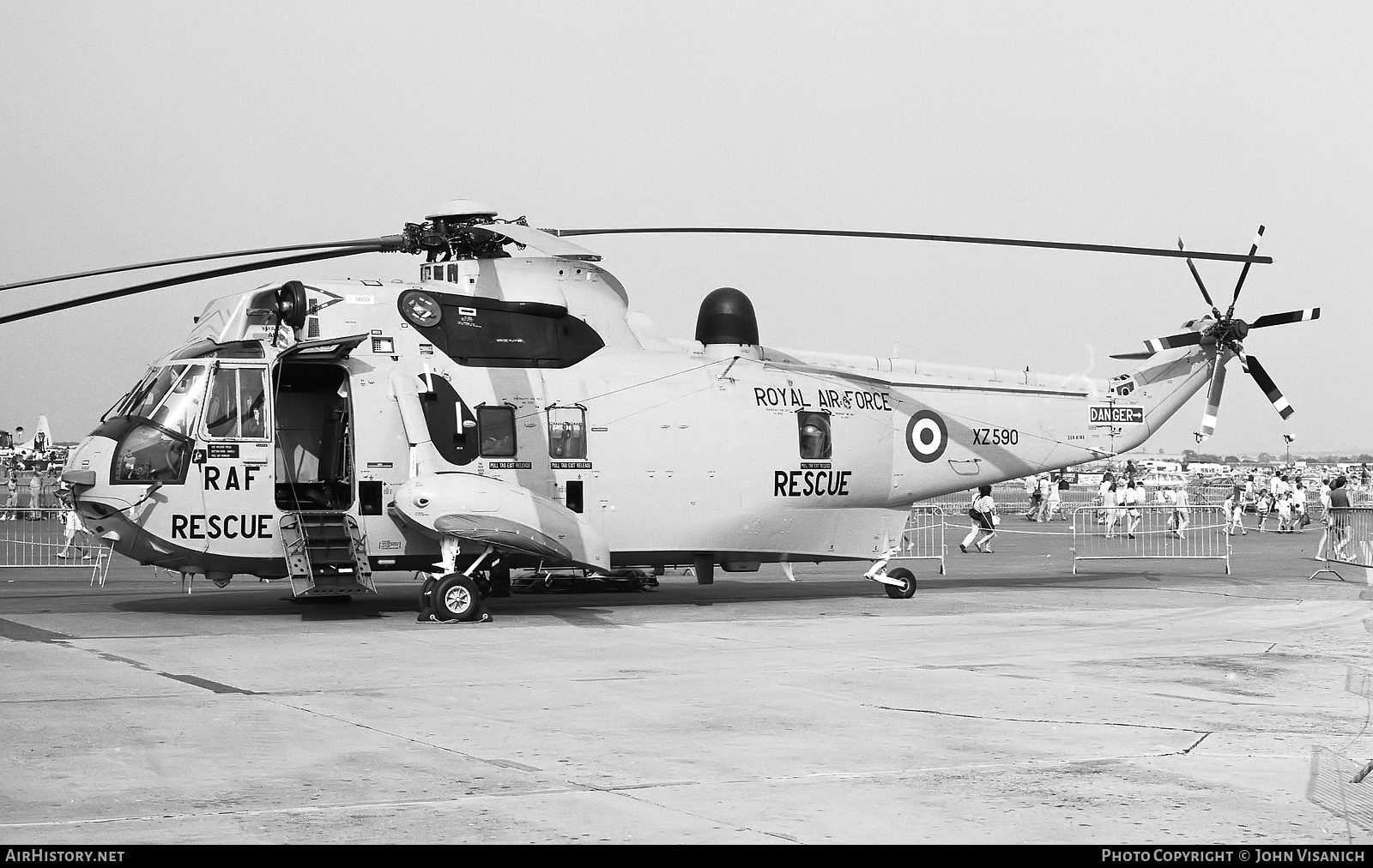 Aircraft Photo of XZ590 | Westland WS-61 Sea King HAR3 | UK - Air Force | AirHistory.net #484369