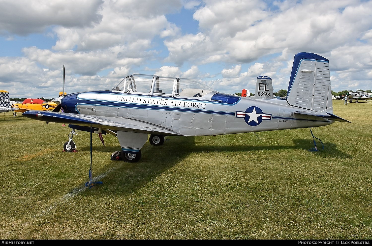 Aircraft Photo of N34AT | Beech T-34A Mentor | USA - Air Force | AirHistory.net #484370
