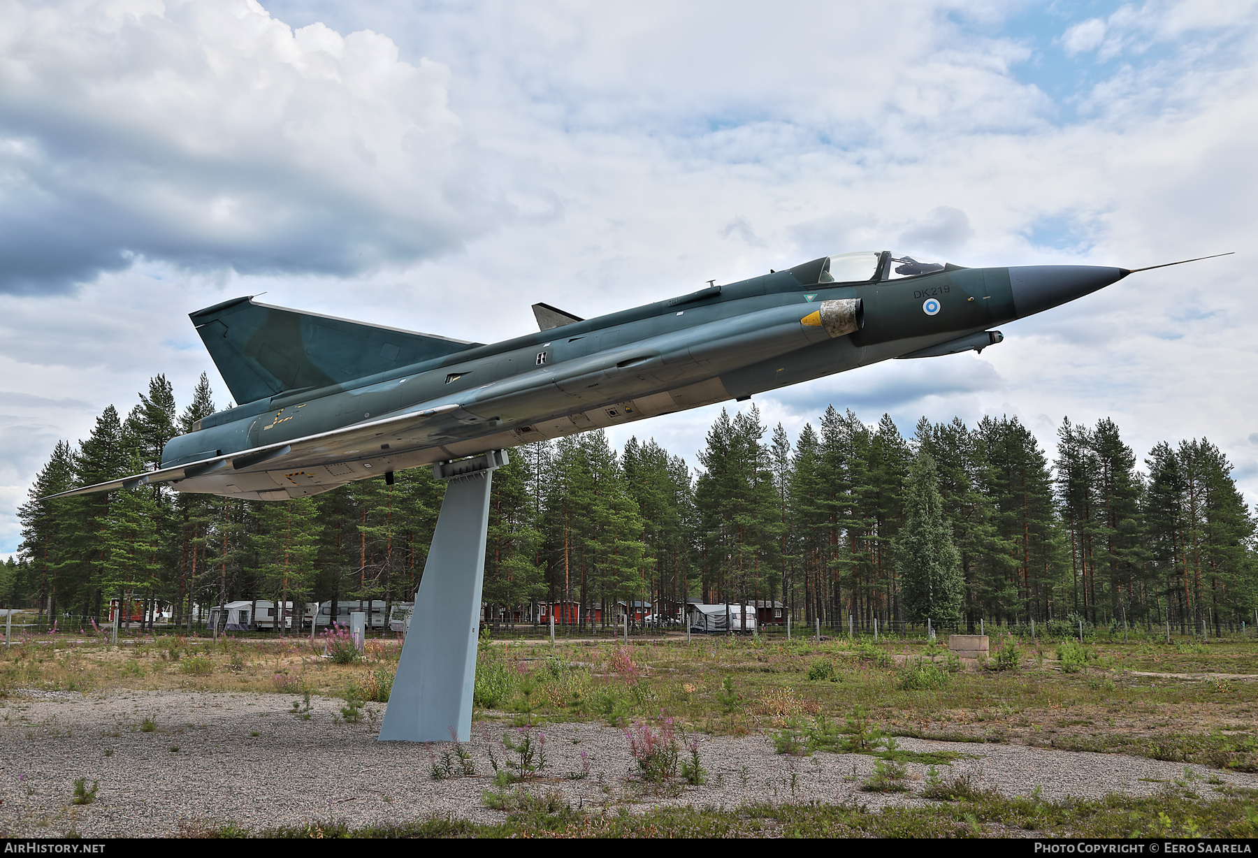 Aircraft Photo of DK-219 | Saab J35XS Draken | Finland - Air Force | AirHistory.net #484381