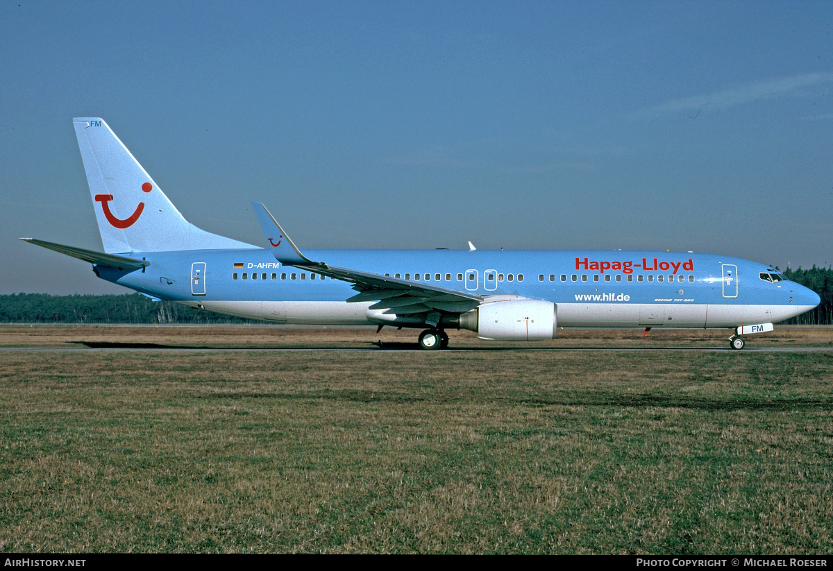 Aircraft Photo of D-AHFM | Boeing 737-8K5 | Hapag-Lloyd | AirHistory.net #484386