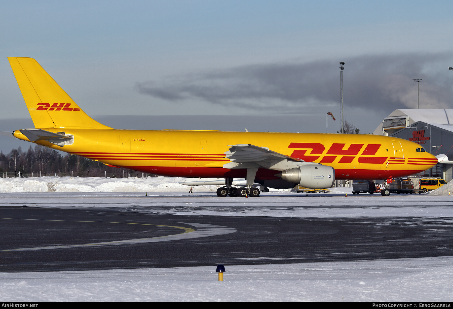 Aircraft Photo of EI-EAC | Airbus A300B4-203(F) | DHL International | AirHistory.net #484401