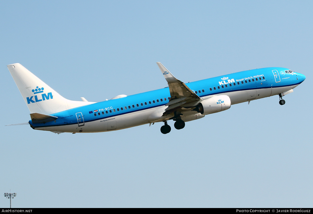 Aircraft Photo of PH-BCG | Boeing 737-800 | KLM - Royal Dutch Airlines | AirHistory.net #484414