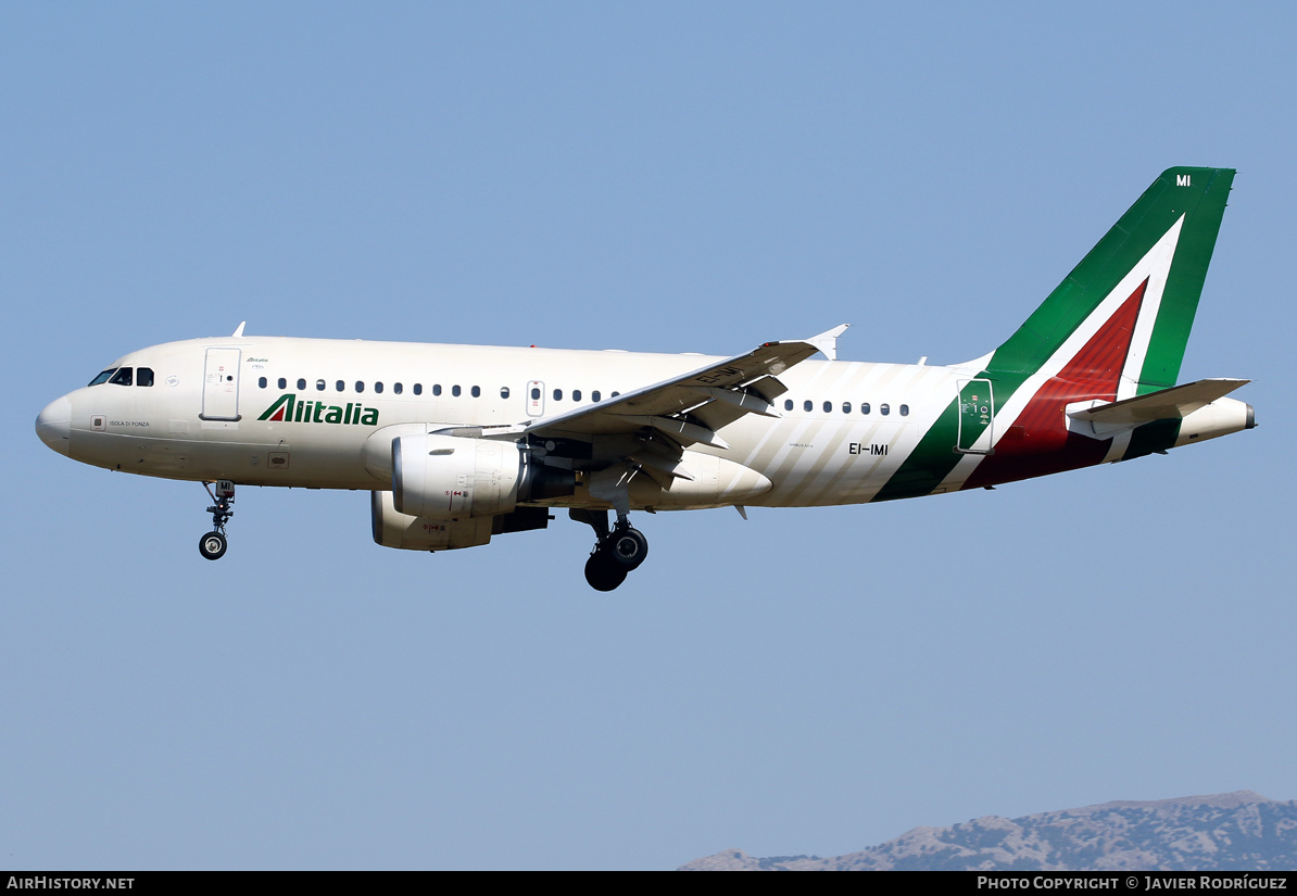 Aircraft Photo of EI-IMI | Airbus A319-112 | Alitalia | AirHistory.net #484419