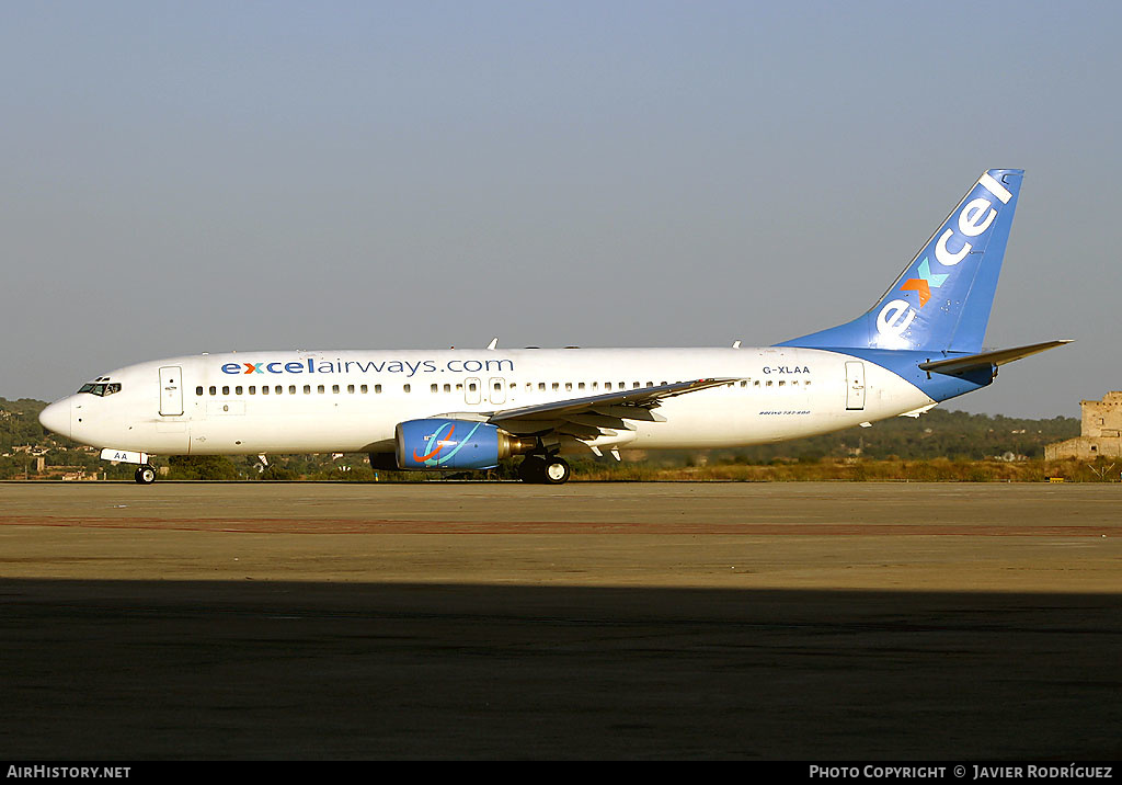 Aircraft Photo of G-XLAA | Boeing 737-8Q8 | Excel Airways | AirHistory.net #484427