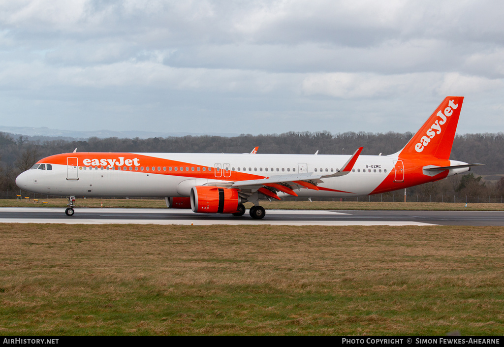 Aircraft Photo of G-UZMC | Airbus A321-251NX | EasyJet | AirHistory.net #484429