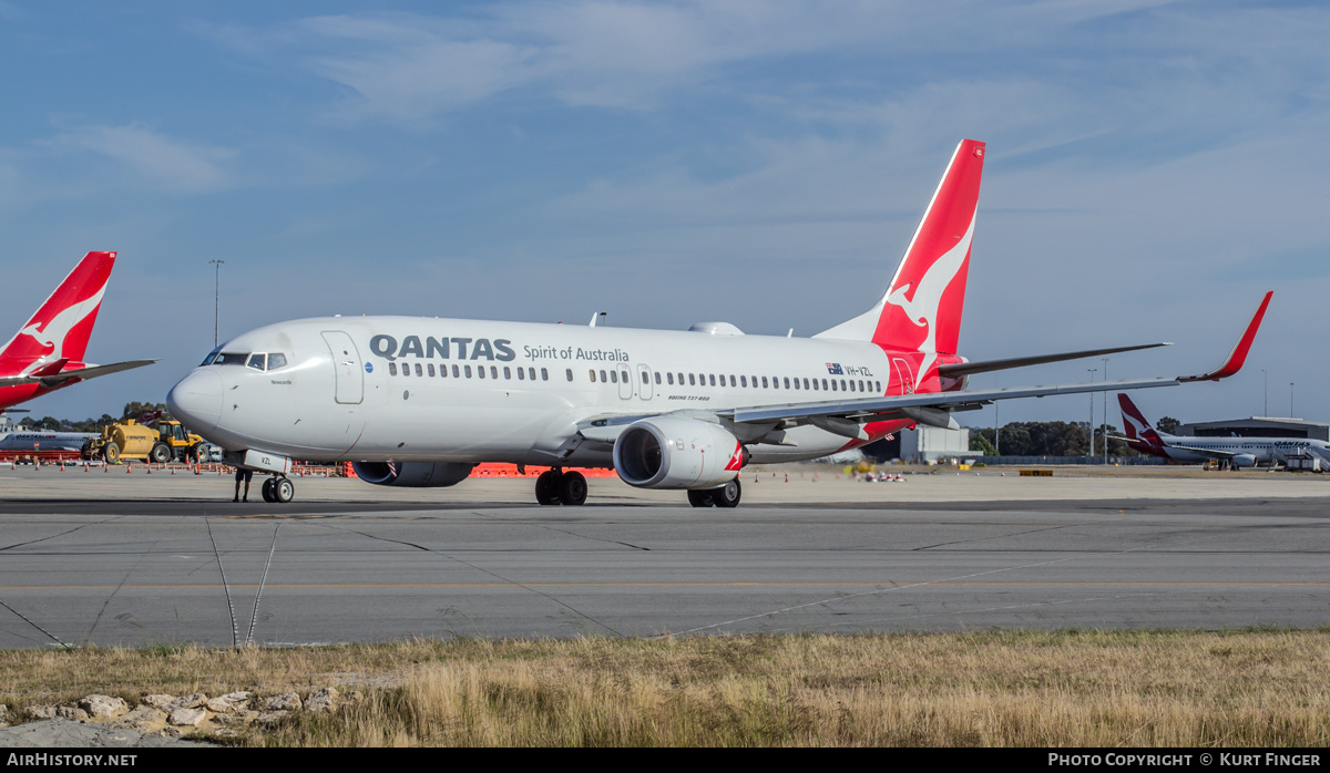 Aircraft Photo of VH-VZL | Boeing 737-838 | Qantas | AirHistory.net #484436