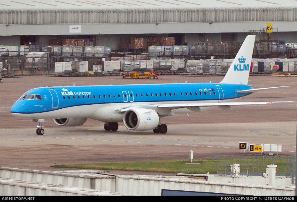 Aircraft Photo of PH-NXF | Embraer 195-E2 (ERJ-190-400) | KLM Cityhopper | AirHistory.net #484439