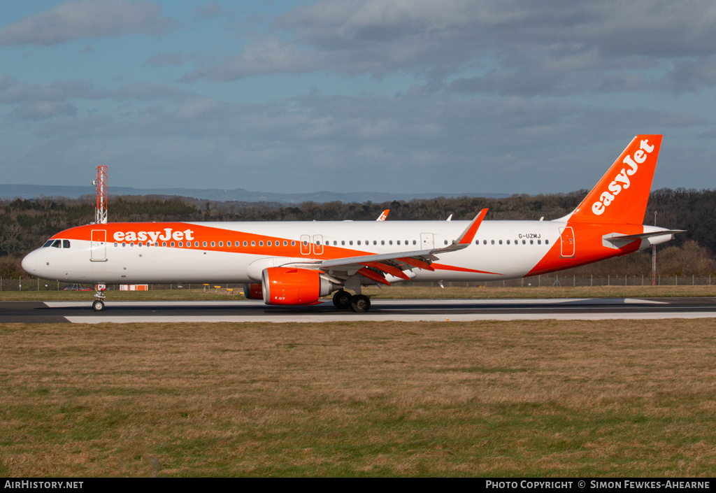Aircraft Photo of G-UZMJ | Airbus A321-251NX | EasyJet | AirHistory.net #484440