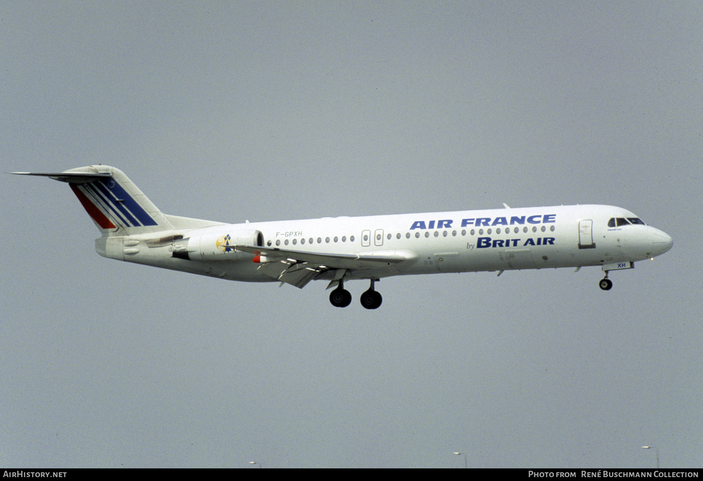 Aircraft Photo of F-GPXH | Fokker 100 (F28-0100) | Air France | AirHistory.net #484454