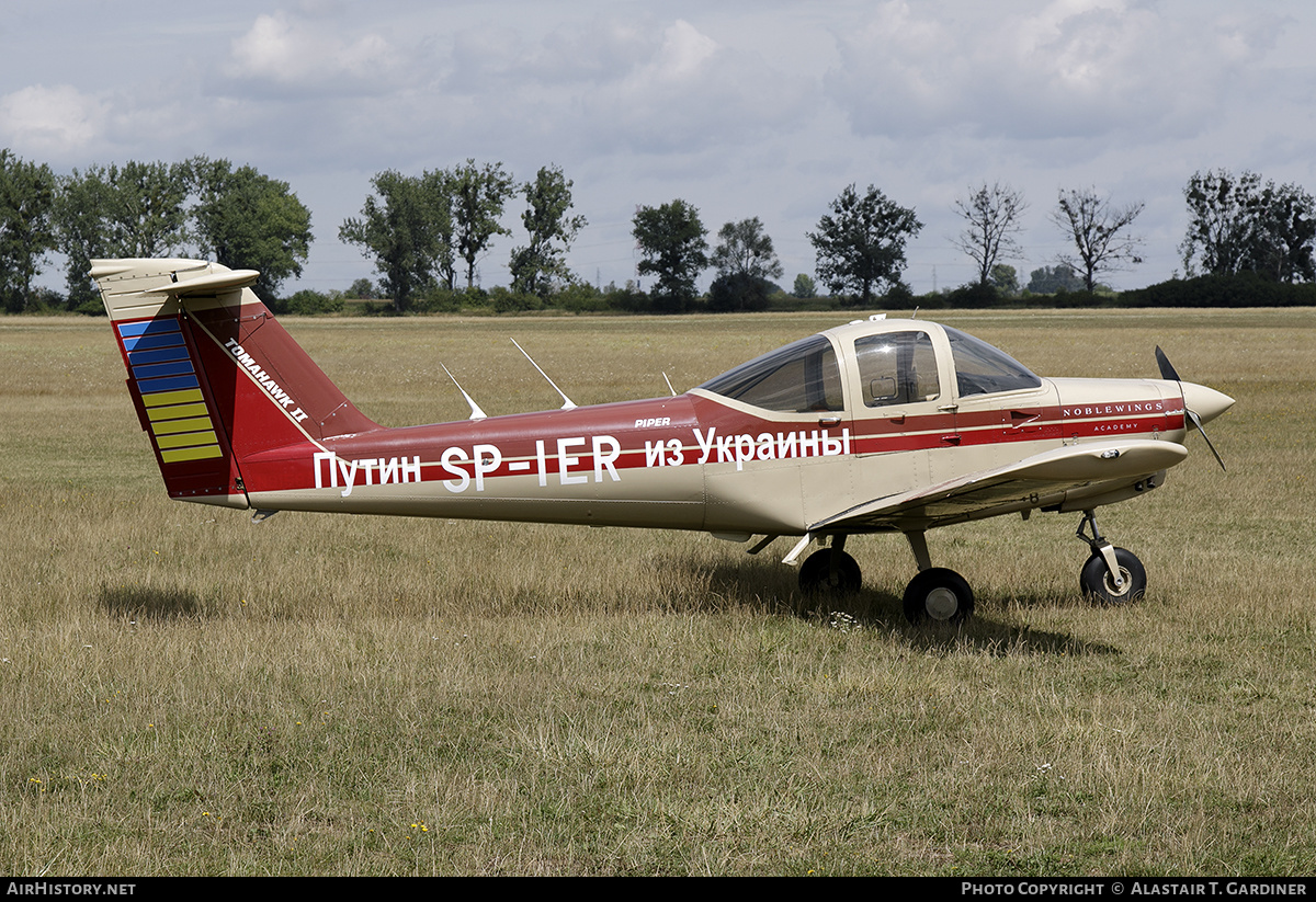 Aircraft Photo of SP-IER / N9158A | Piper PA-38-112 Tomahawk II | Noble Wings Academy | AirHistory.net #484456