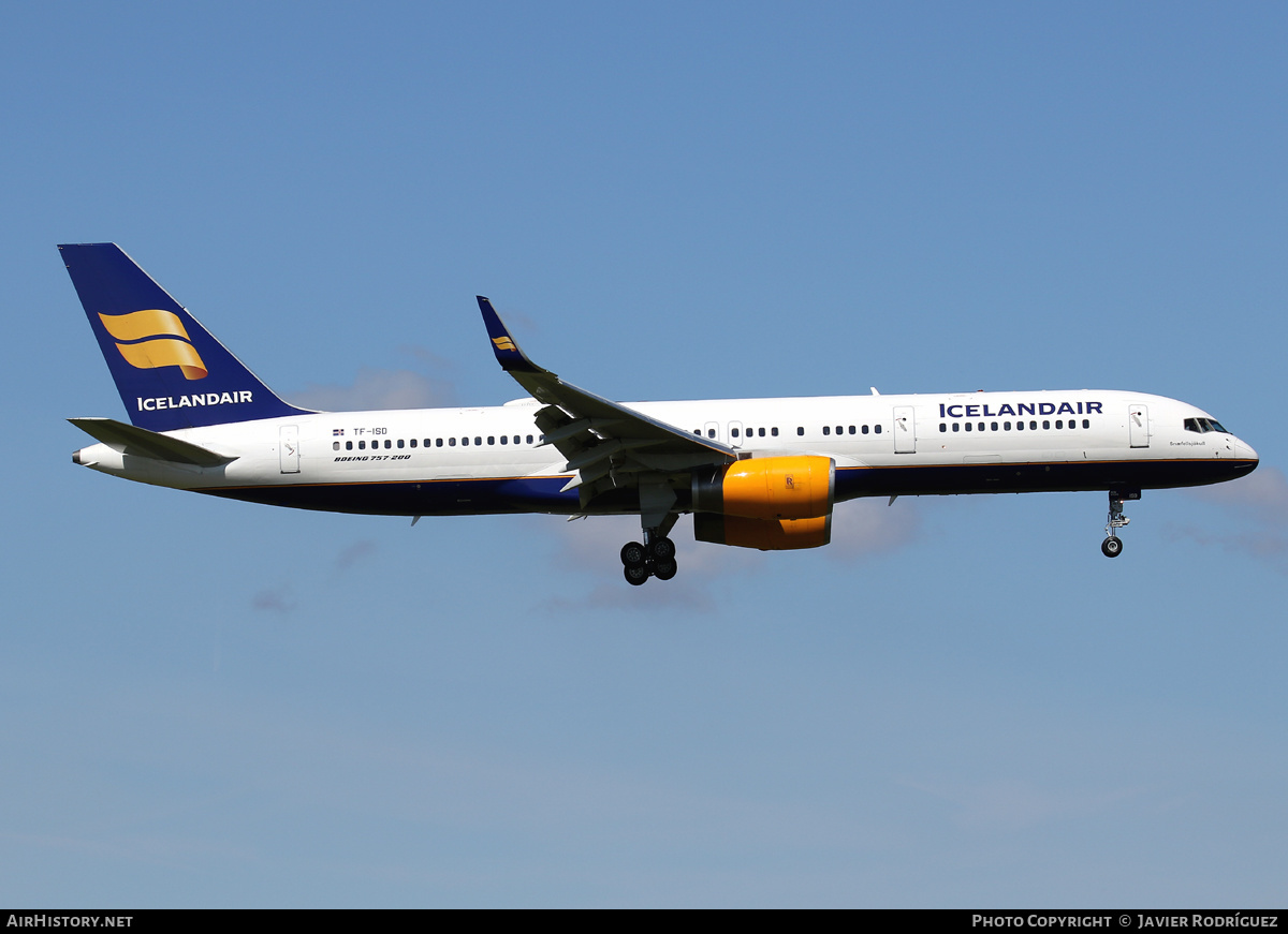 Aircraft Photo of TF-ISD | Boeing 757-223 | Icelandair | AirHistory.net #484462