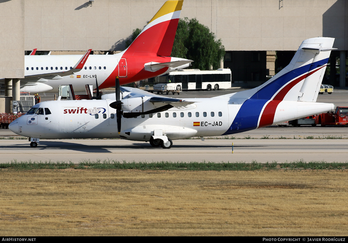 Aircraft Photo of EC-JAD | ATR ATR-42-300 | Swiftair | AirHistory.net #484472