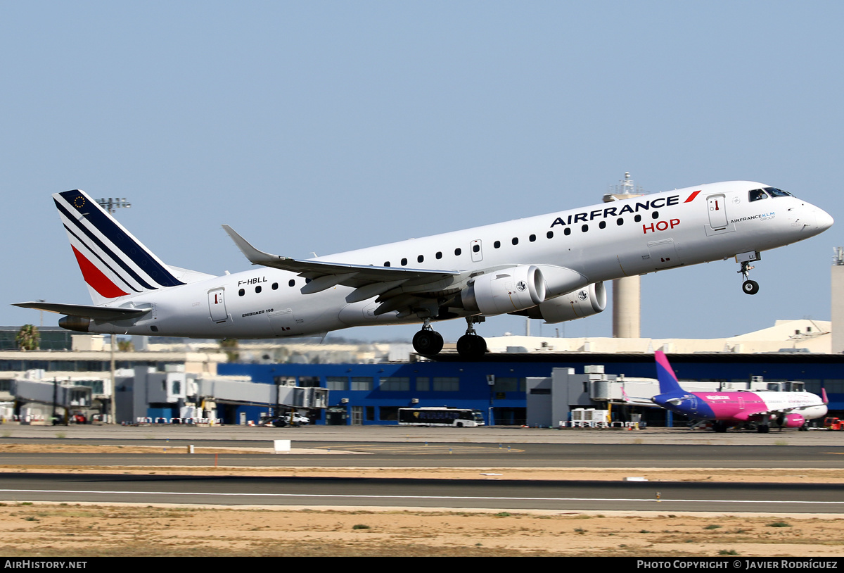 Aircraft Photo of F-HBLL | Embraer 190STD (ERJ-190-100STD) | Air France | AirHistory.net #484491