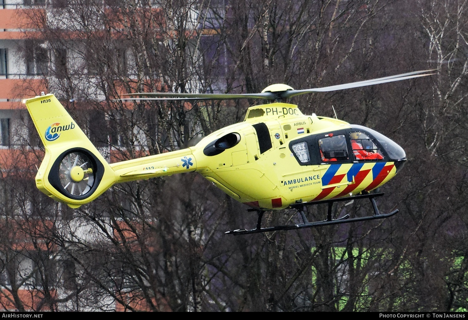 Aircraft Photo of PH-DOC | Airbus Helicopters H-135P-3 | ANWB Mobiel Medisch Team | AirHistory.net #484498