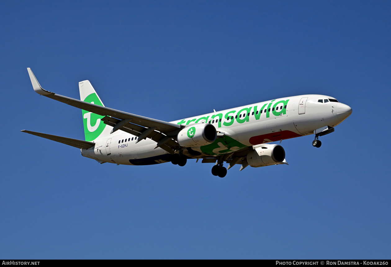 Aircraft Photo of F-GZHJ | Boeing 737-86J | Transavia | AirHistory.net #484503