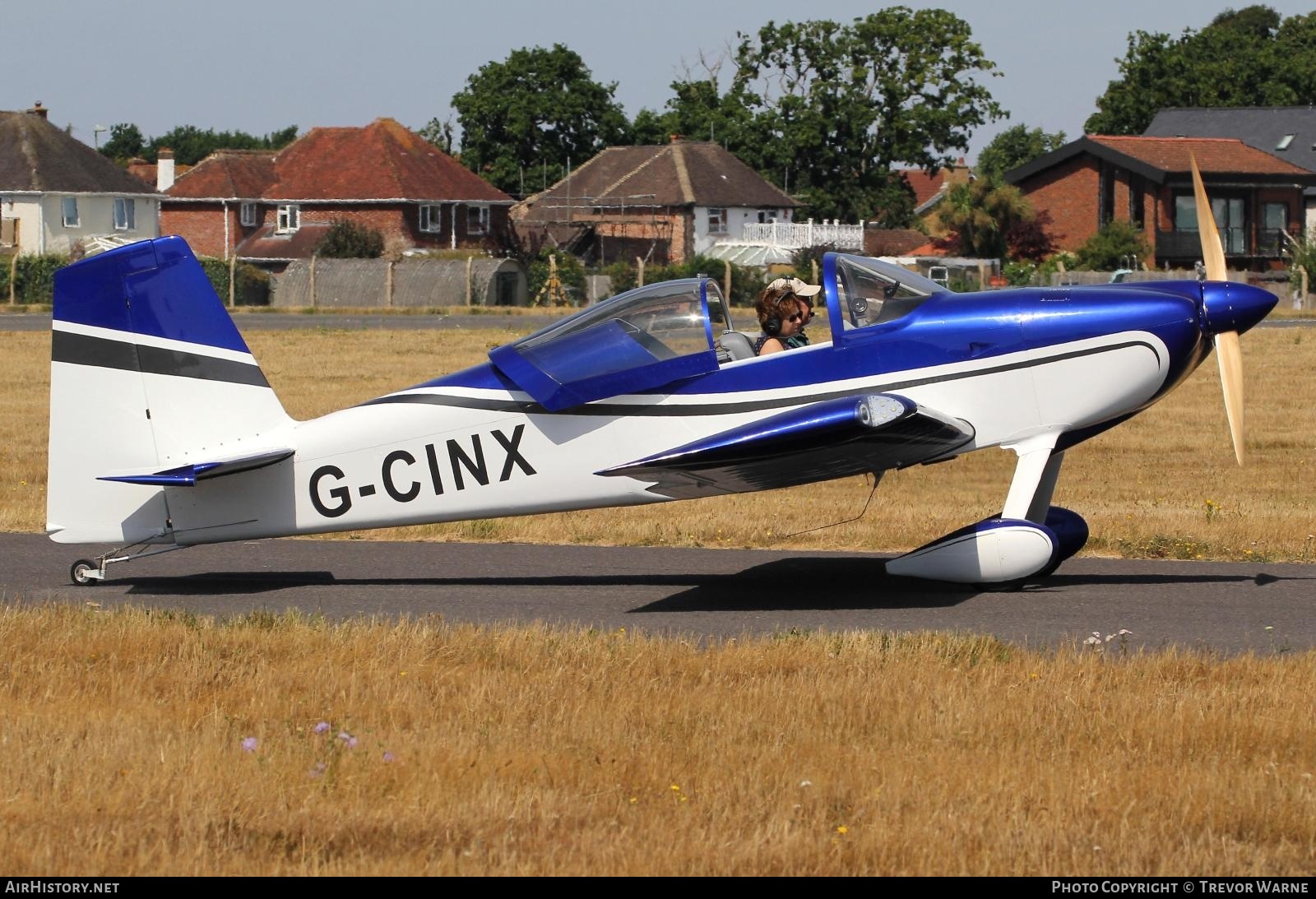 Aircraft Photo of G-CINX | Van's RV-7 | AirHistory.net #484543