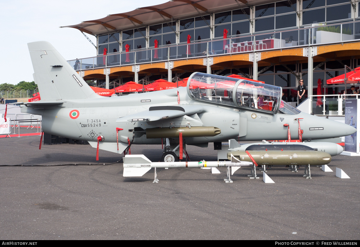 Aircraft Photo of CSX55249 | Alenia Aermacchi M-345 | Italy - Air Force | AirHistory.net #484549