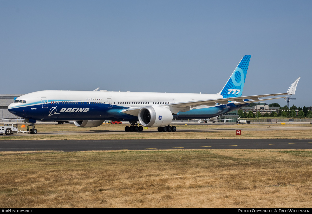 Aircraft Photo of N779XW | Boeing 777-9 | Boeing | AirHistory.net #484552