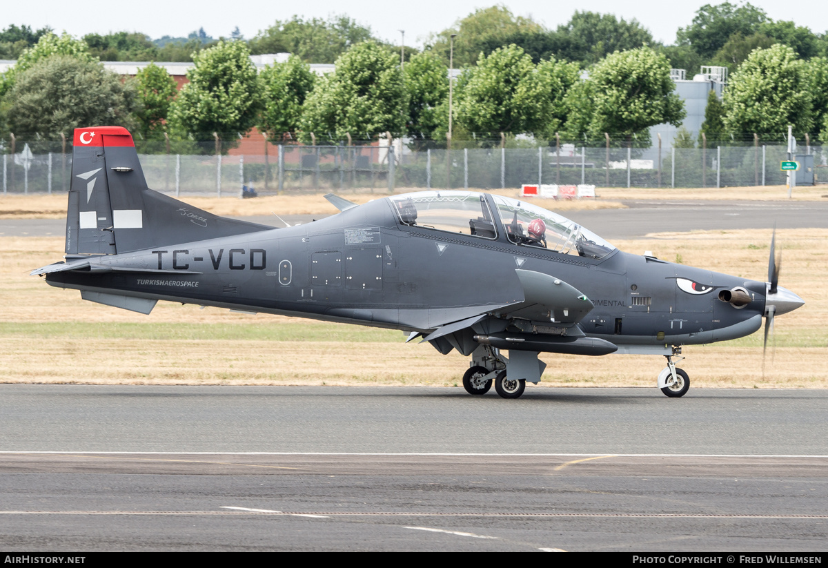 Aircraft Photo of TC-VCD | TAI Hürkuş-... | TAI - Turkish Aerospace Industries | AirHistory.net #484554