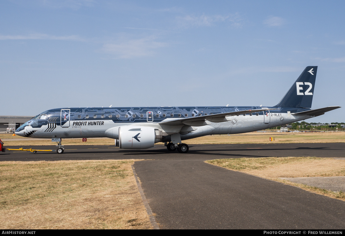 Aircraft Photo of 2-RLET | Embraer 190-E2 (ERJ-190-300) | Embraer | AirHistory.net #484560