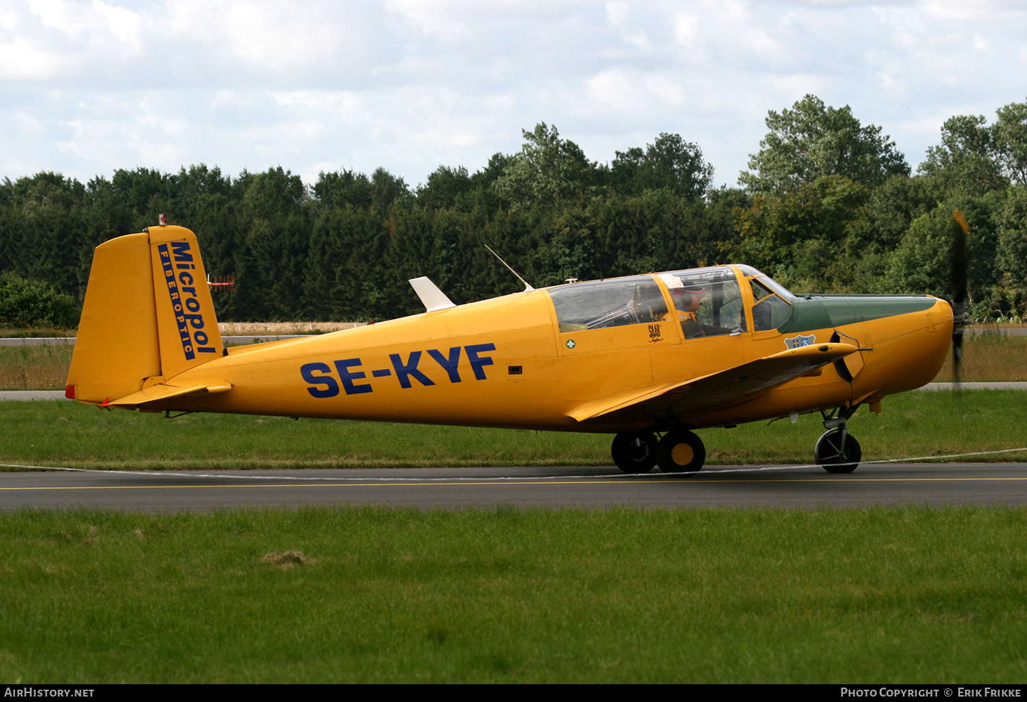 Aircraft Photo of SE-KYF | Saab 91D Safir | AirHistory.net #484561