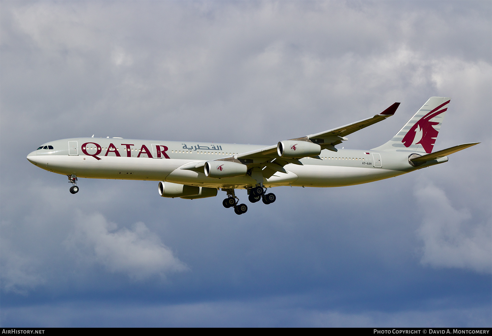 Aircraft Photo of A7-AAH | Airbus A340-313 | Qatar Amiri Flight | AirHistory.net #484573