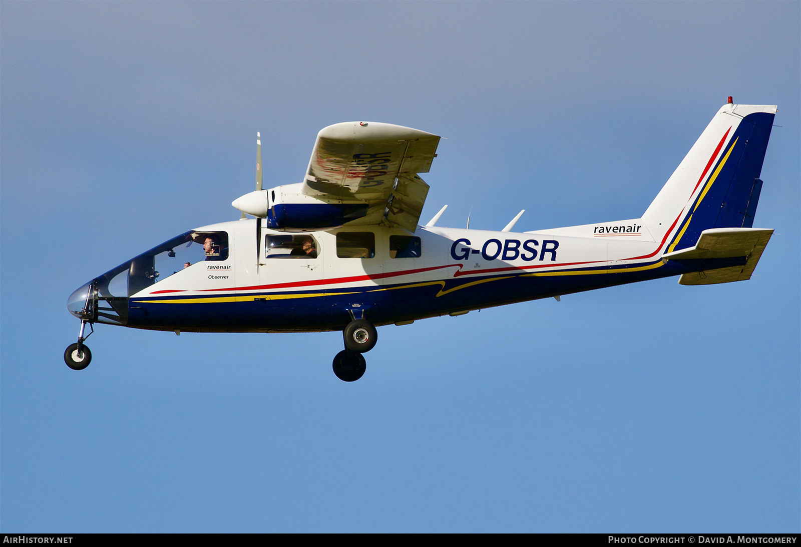 Aircraft Photo of G-OBSR | Partenavia P-68 Observer | Ravenair | AirHistory.net #484577