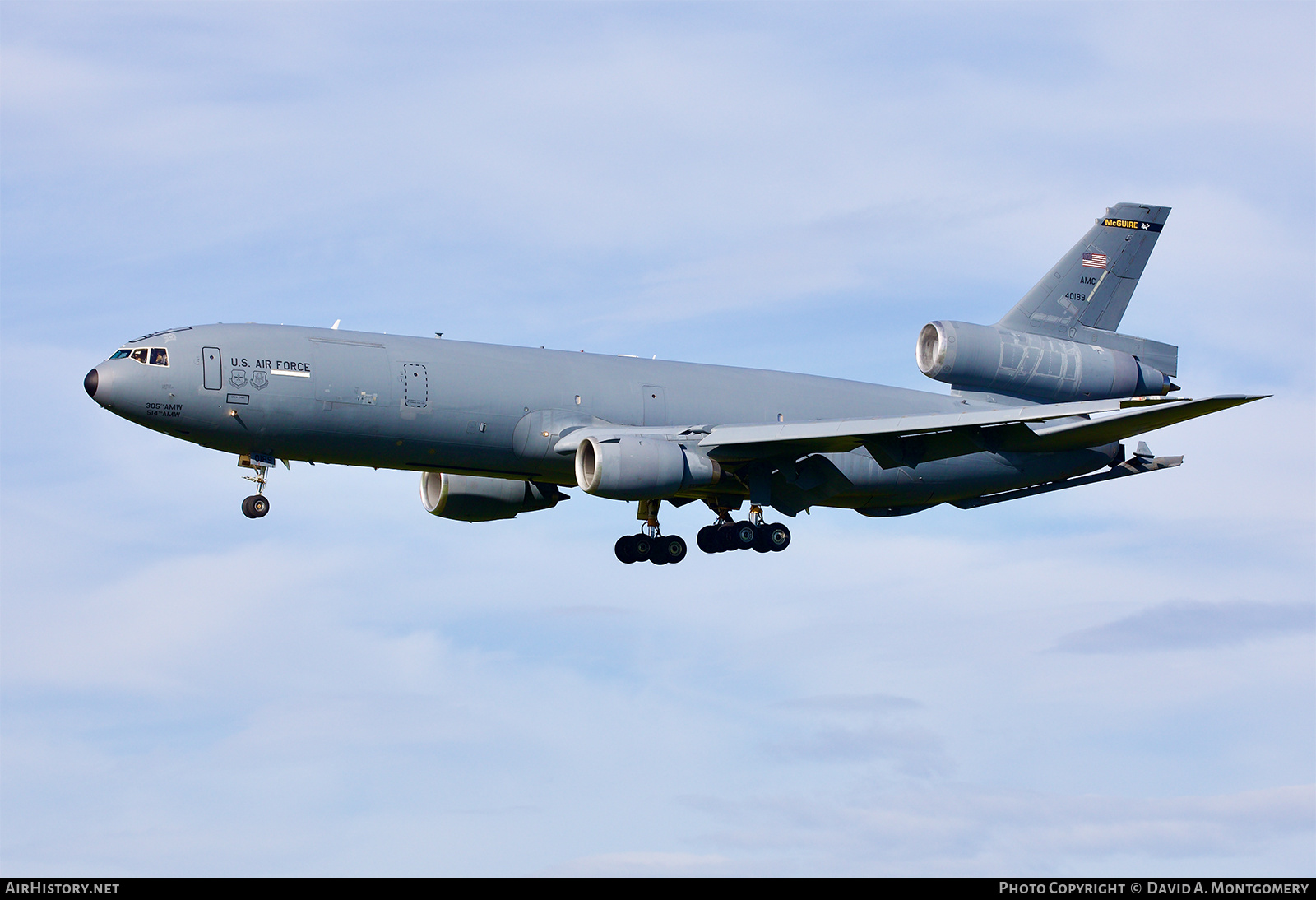 Aircraft Photo of 84-0189 / 40189 | McDonnell Douglas KC-10A Extender (DC-10-30CF) | USA - Air Force | AirHistory.net #484582