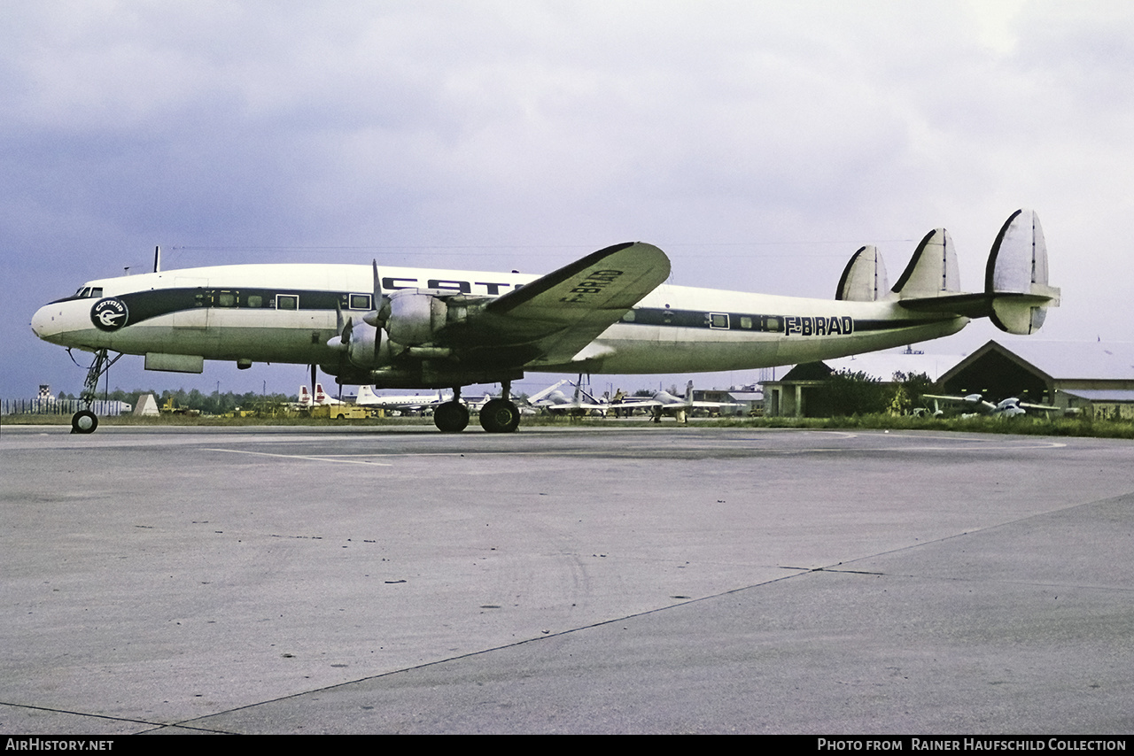 Aircraft Photo of F-BRAD | Lockheed L-1049G Super Constellation | Catair | AirHistory.net #484583